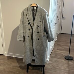 Grey Primark Overcoat